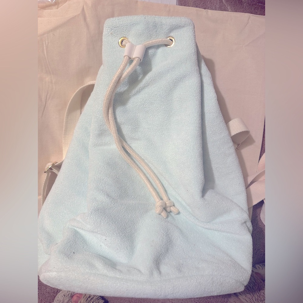 Stoney Clover Lane Mermaid collection Turtle Draw String Backpack